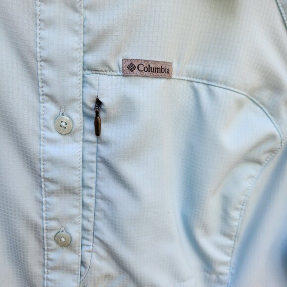 Columbia PFG Tamiami II Long-Sleeve Shirt for Ladies - Light Blue- M - Picture 2 of 7